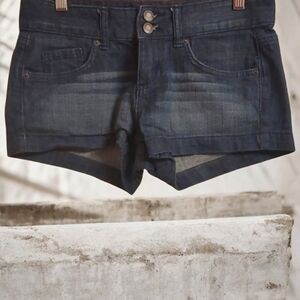 Mossimo Supply Co. Dark Wash Jean Shorts Womens Size 5 Juniors